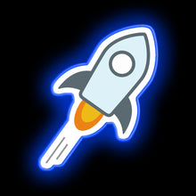 Load image into Gallery viewer, Stellar Lumens XLM neon sign