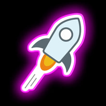 Load image into Gallery viewer, Stellar Lumens XLM neon sign