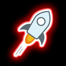 Load image into Gallery viewer, Stellar Lumens XLM neon sign