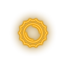 Load image into Gallery viewer, warm_white sun led adventure astronomy cosmos outer space solar space sun neon factory
