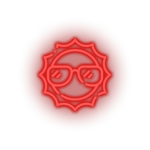 Load image into Gallery viewer, red sun led beach holiday shine summer sun sunny vacation neon factory