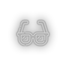 Load image into Gallery viewer, white sun_glass led beach eye glass fashion holiday summer sunglass vacation neon factory