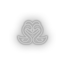 Load image into Gallery viewer, white swans led couple love relationship romance swan valentine day wedding neon factory