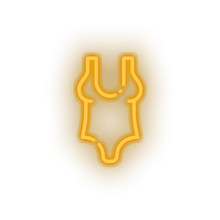 Load image into Gallery viewer, warm_white swimsuit led beach bikini holiday summer swimsuit swimwear vacation neon factory