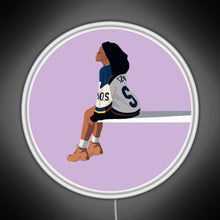 Load image into Gallery viewer, Sza Sos RGB neon sign white