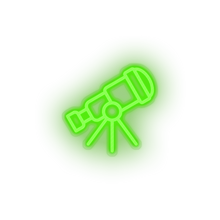 Load image into Gallery viewer, telescope Adventure astronomy observation outer space space telescope view Neon led factory