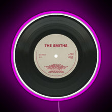 Load image into Gallery viewer, the smiths music disc RGB neon sign  pink