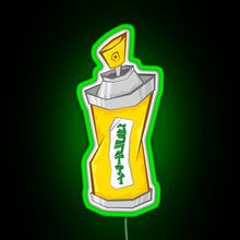 Load image into Gallery viewer, Tokyo To Spray Can Katakana RGB neon sign green