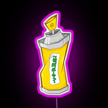Load image into Gallery viewer, Tokyo To Spray Can Katakana RGB neon sign  pink