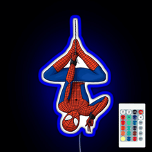 Load image into Gallery viewer, tom holland spidey depend RGB neon sign remote