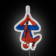 Load image into Gallery viewer, tom holland spidey depend RGB neon sign white