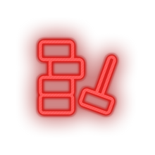 Load image into Gallery viewer, red toys hammer mallet building blocks children family play child kid baby toy led neon factory