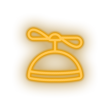 Load image into Gallery viewer, warm_white toys propeller family children kid play child hat baby toy led neon factory