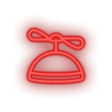Load image into Gallery viewer, red toys propeller family children kid play child hat baby toy led neon factory
