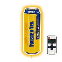 Load image into Gallery viewer, Twisted Tea drink Bar Neon Sign