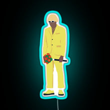 Load image into Gallery viewer, Tyler The Creator NEW MAGIC WAND Minimalist Design RGB neon sign lightblue