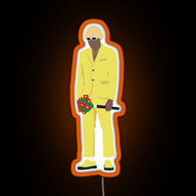 Load image into Gallery viewer, Tyler The Creator NEW MAGIC WAND Minimalist Design RGB neon sign orange