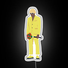 Load image into Gallery viewer, Tyler The Creator NEW MAGIC WAND Minimalist Design RGB neon sign white