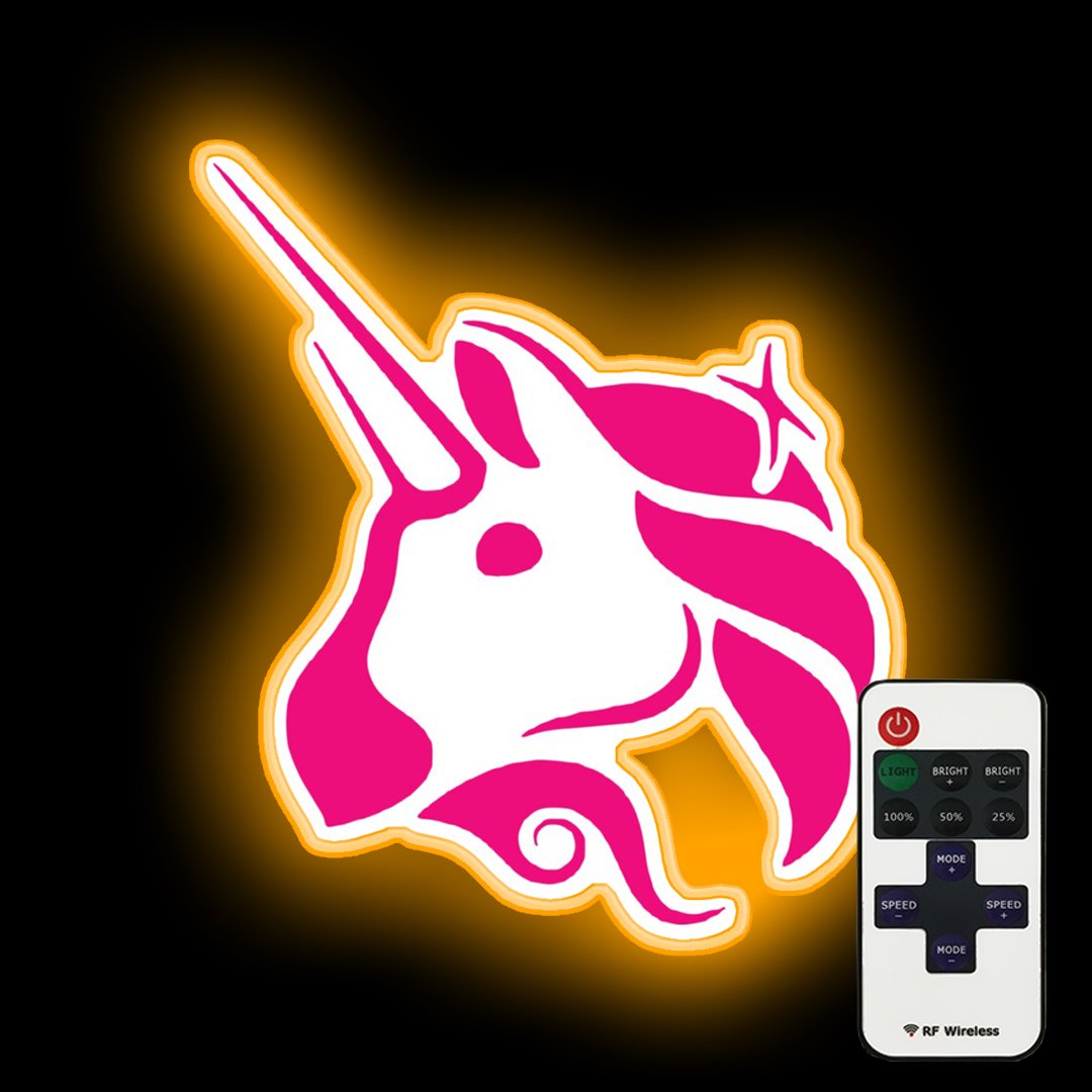 Uniswap Unicorn Rainbow Cute Funny Neon Signs | Uniswap Led Lights