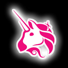 Load image into Gallery viewer, Uniswap  unicorn rainbow cute funny neon sign