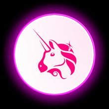 Load image into Gallery viewer, Uniswap led lights logo