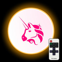 Load image into Gallery viewer, UNISWAP logo neon sign