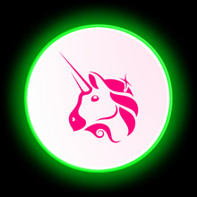 Load image into Gallery viewer, UNISWAP logo neon sign