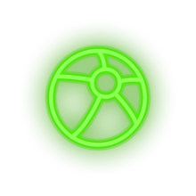 Load image into Gallery viewer, green up toys family children baby play beach ball child kid blow toy led neon factory