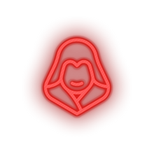 Load image into Gallery viewer, red video game assasin creed led neon factory