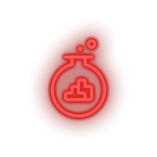 Load image into Gallery viewer, red video game bowl city led neon factory