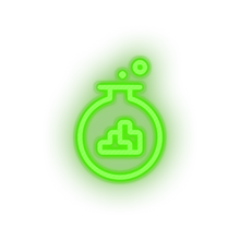 Load image into Gallery viewer, green video game bowl city led neon factory