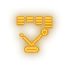 Load image into Gallery viewer, warm_white video game breakout led neon factory