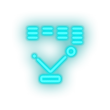 Load image into Gallery viewer, ice_blue video game breakout led neon factory