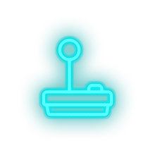 Load image into Gallery viewer, ice_blue video game control gear led neon factory
