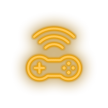 Load image into Gallery viewer, warm_white video game controller wifi led neon factory