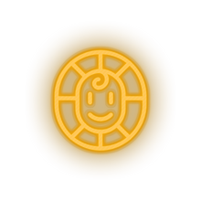 Load image into Gallery viewer, warm_white video game flower 3 led neon factory