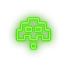 Load image into Gallery viewer, green video game gamasutra 1 led neon factory