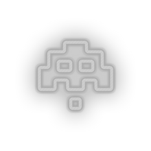 Load image into Gallery viewer, white video game gamasutra 1 led neon factory