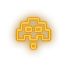 Load image into Gallery viewer, warm_white video game gamasutra 1 led neon factory