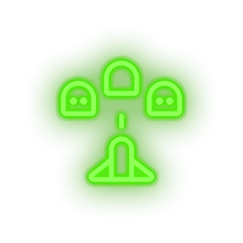 Load image into Gallery viewer, green video game gamasutra 2 led neon factory