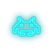 Load image into Gallery viewer, ice_blue video game gamasutra led neon factory