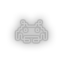 Load image into Gallery viewer, white video game gamasutra led neon factory