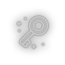 Load image into Gallery viewer, white video game key led neon factory