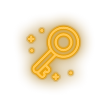 Load image into Gallery viewer, warm_white video game key led neon factory