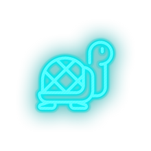 Load image into Gallery viewer, ice_blue video game mario turtle led neon factory