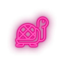 Load image into Gallery viewer, pink video game mario turtle led neon factory