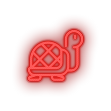 Load image into Gallery viewer, red video game mario turtle led neon factory