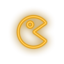 Load image into Gallery viewer, warm_white video game pacman led neon factory