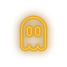 Load image into Gallery viewer, warm_white video game pacman enemy led neon factory