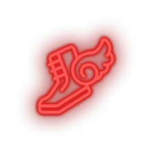 Load image into Gallery viewer, red video game shwings led neon factory